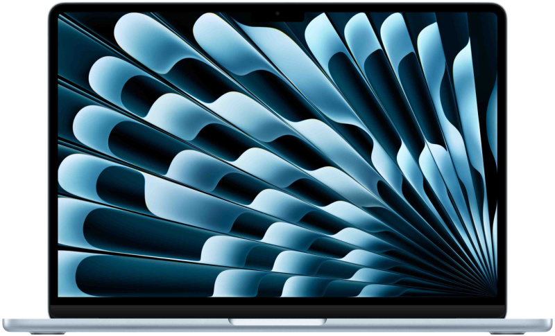 MacBook Air 15" M5 (2026) 10C CPU/10C GPU, 16 ГБ RAM, 512 ГБ SSD, (Sky Blue | Голубое небо)